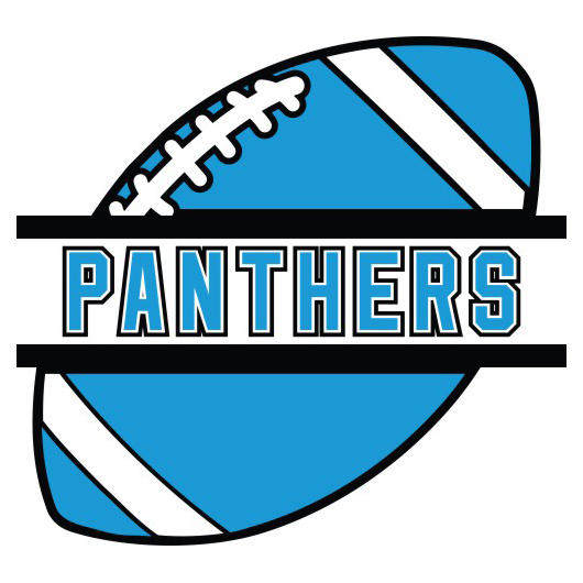 Football Carolina Panthers Logo vinyl decal